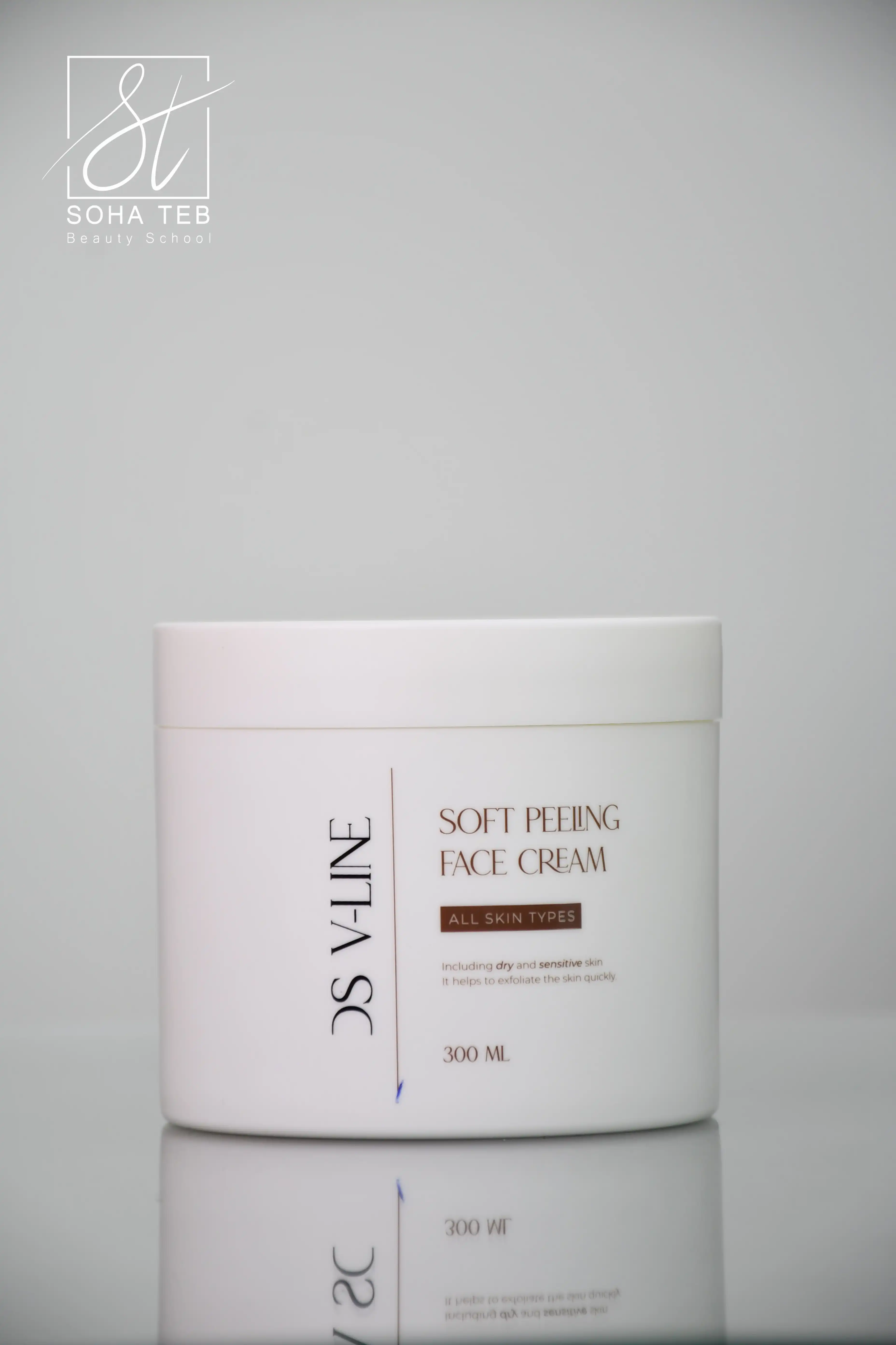 کرم لایه بردار ملایم صورت 300ml